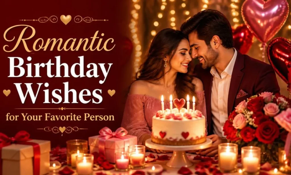 Romantic Birthday Wishes for Your Favorite Person