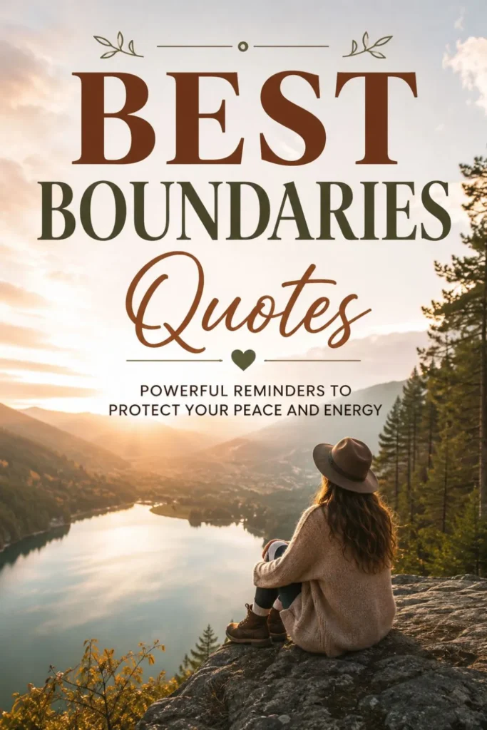 Best Boundries Quotes