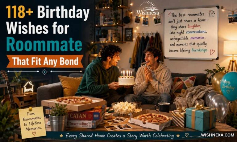 Birthday Wishes for Roommate