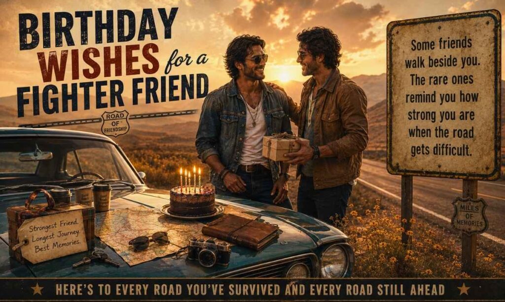 Birthday Wishes for a Fighter Friend