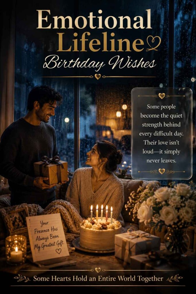 Emotional Lifeline Birthday Wishes
