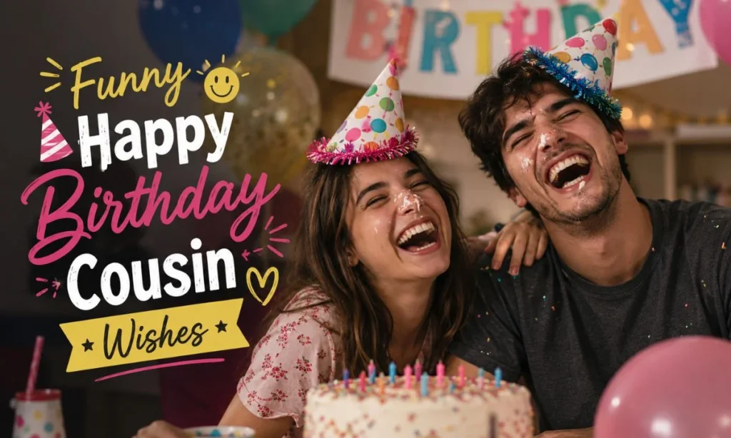 Funny Happy Birthday Cousin Wishes
