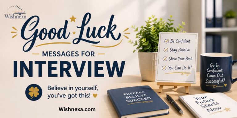 Good Luck Messages for Interview