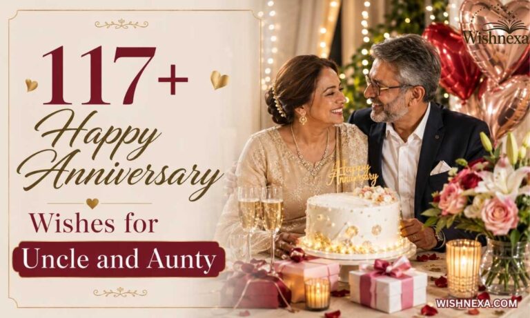 Happy Anniversary Wishes for Uncle and Aunty