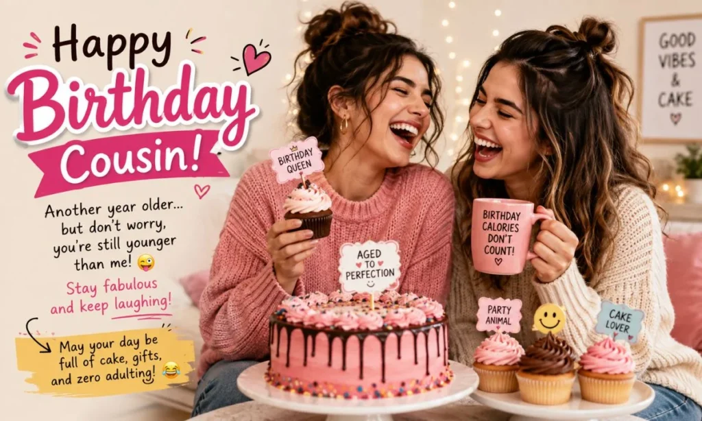 Happy Birthday Wishes For Cousin Female