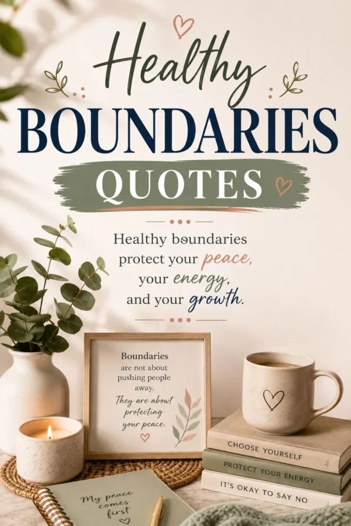 Healthy Boundries Quotes