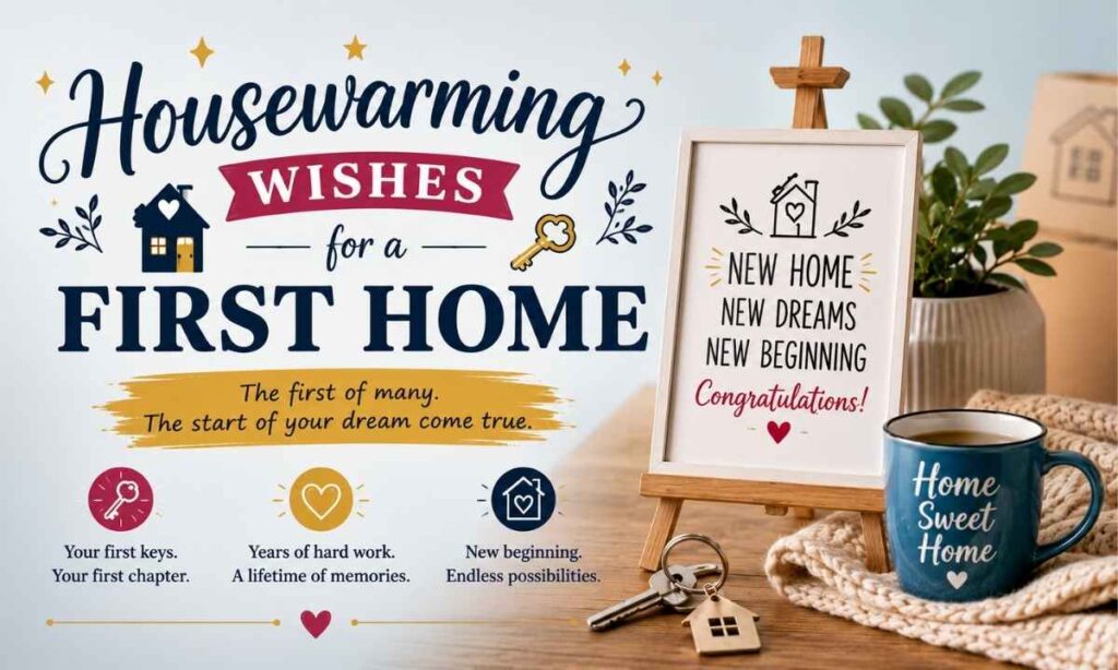 Housewarming Wishes For First Home