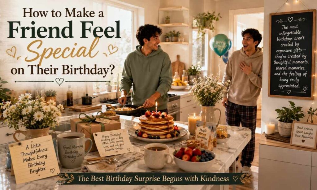 How to Make a Friend Feel Special on Their Birthday?