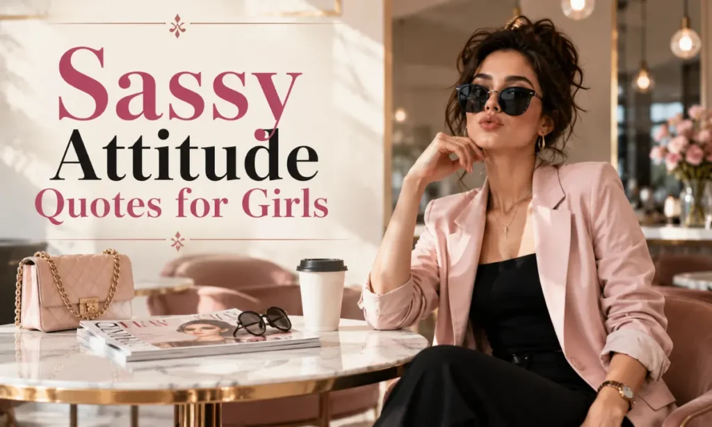 Sassy Attitude Quotes for Girls