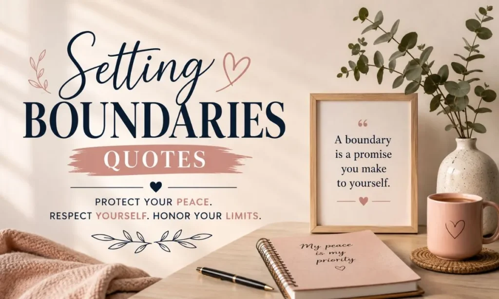 Setting Boundaries Quotes
