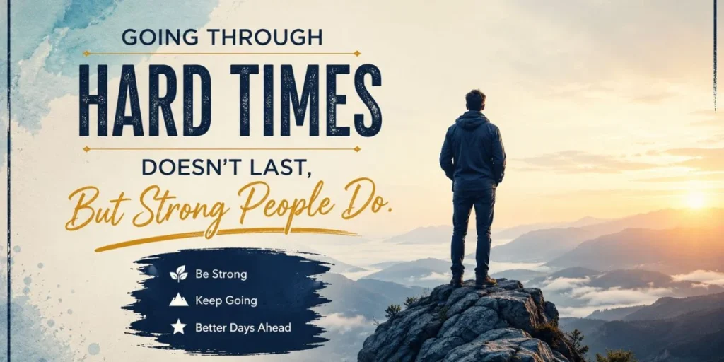 Short Quotes About Going Through Hard Times and Staying Strong