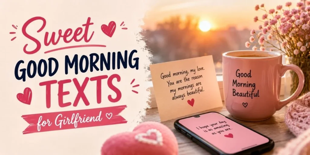 Sweet Good Morning Texts for Girlfriend