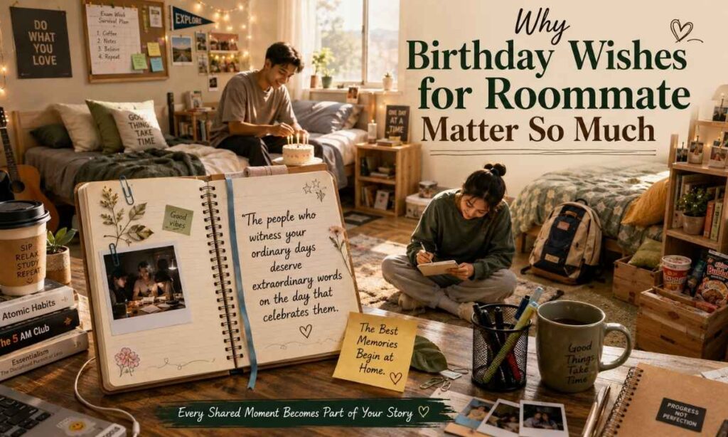 Why Birthday Wishes for Roommate Matter So Much