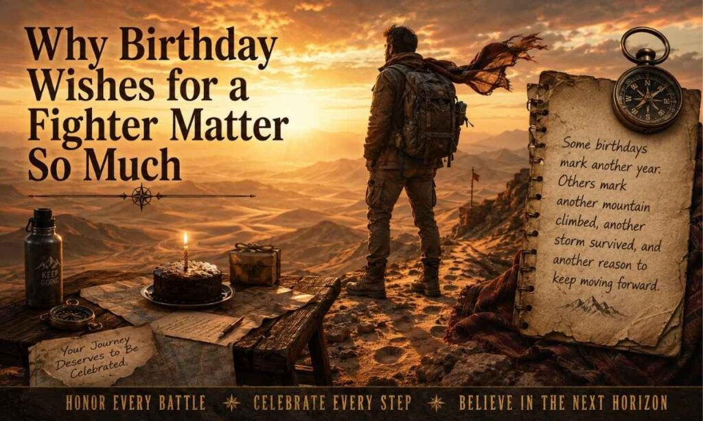 Why Birthday Wishes for a Fighter Matter So Much