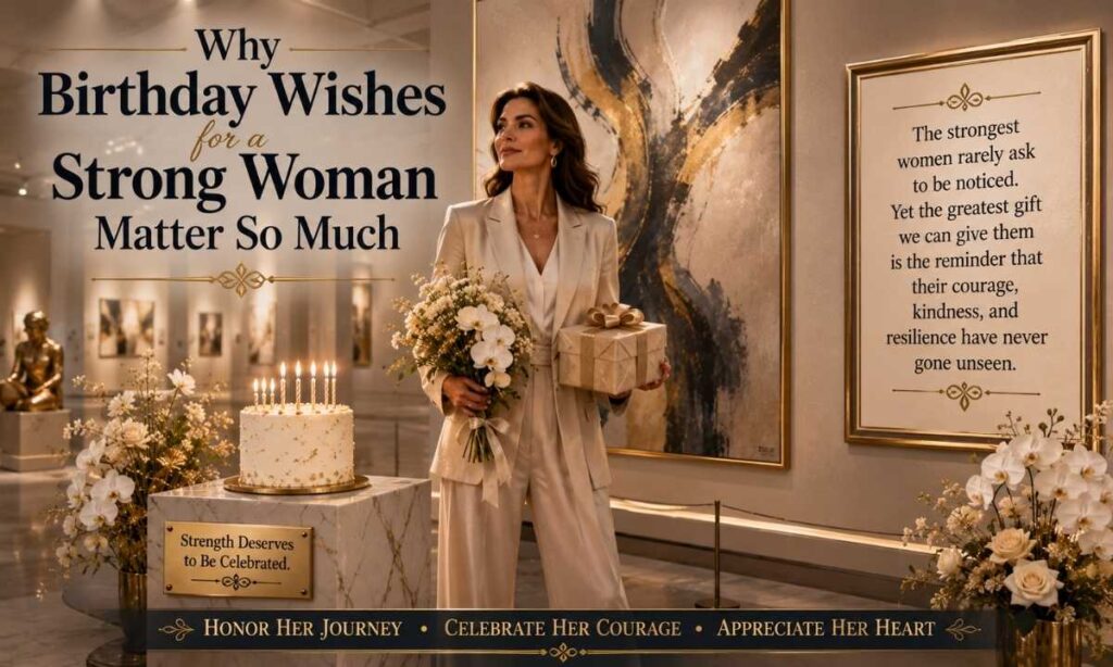 Why Birthday Wishes for a Strong Woman Matter So Much