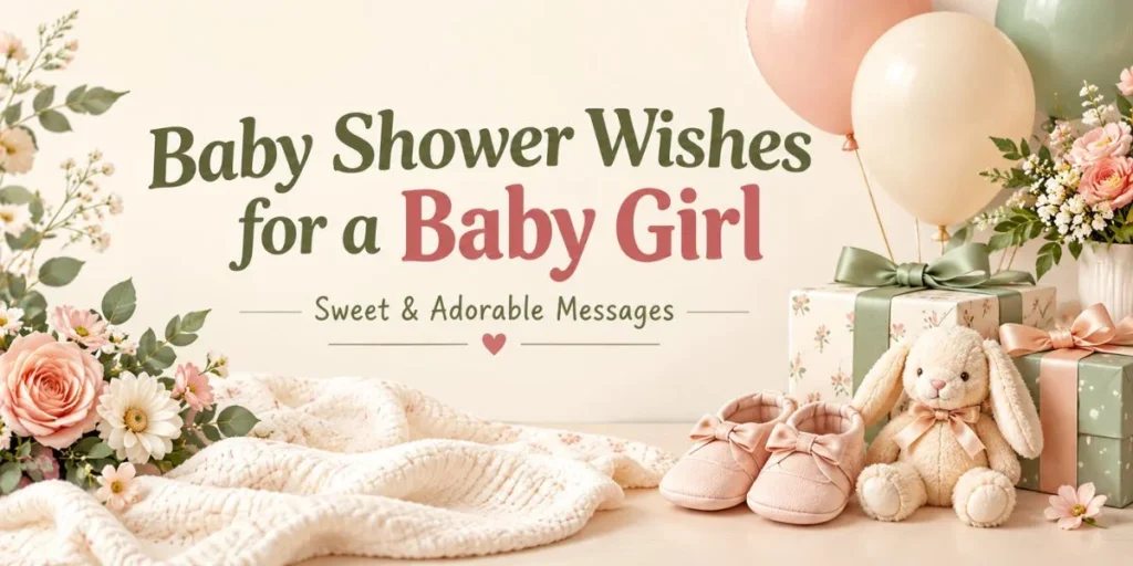Baby Shower Wishes for a Baby Girl