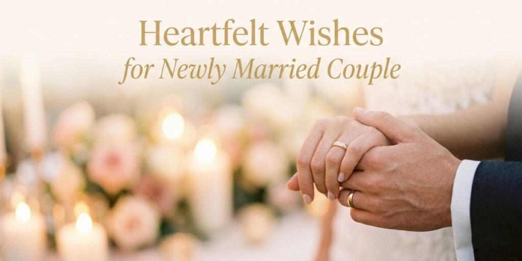 Heartfelt Wishes for Newly Married Couple