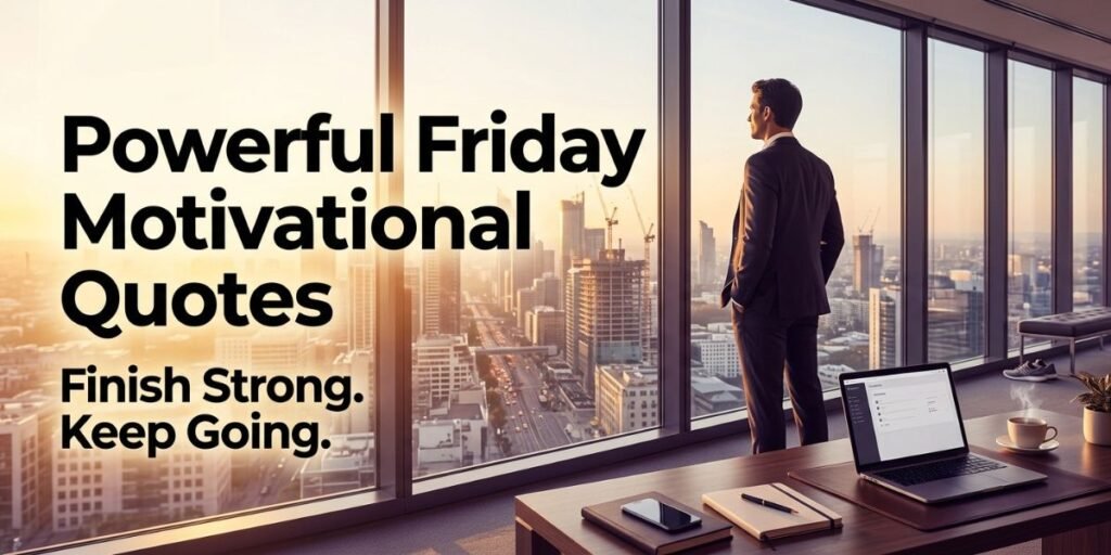 Powerful Friday Motivational Quotes