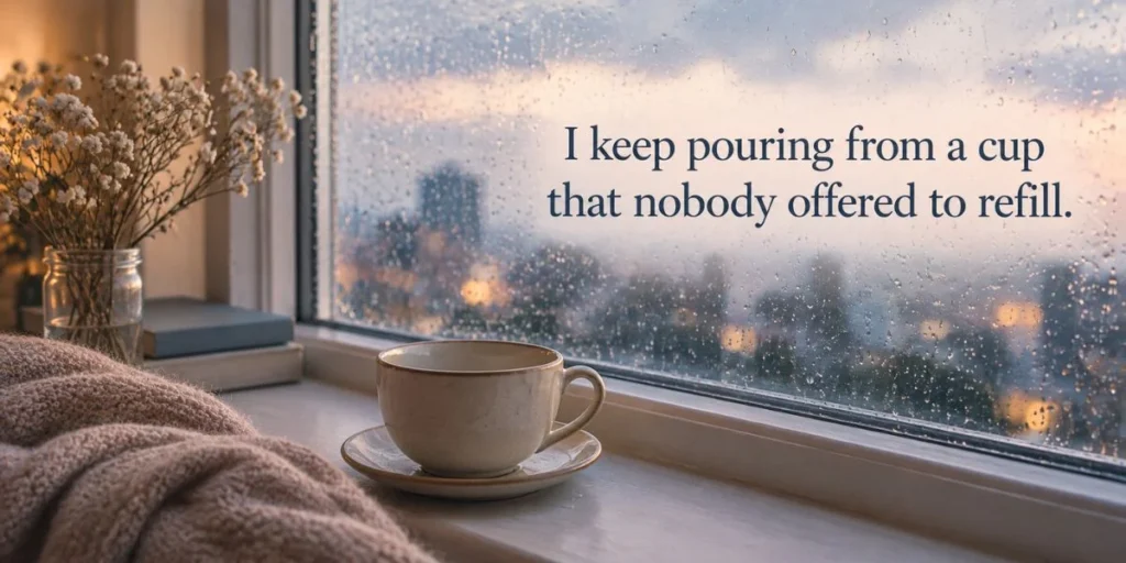 Quotes About Feeling Emotionally Drained