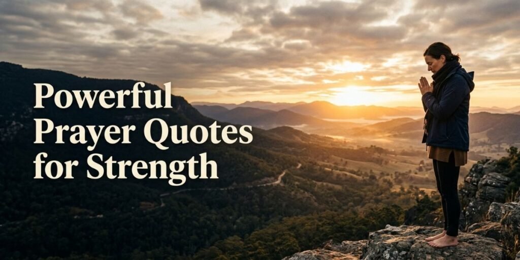 Powerful Prayer Quotes