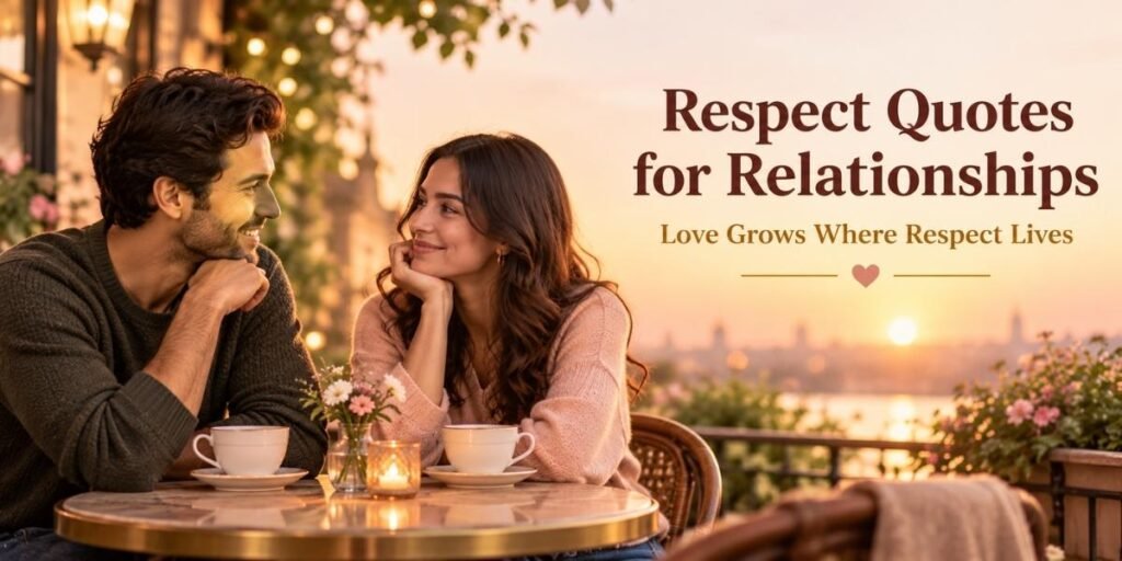 Respect Quotes for Relationships