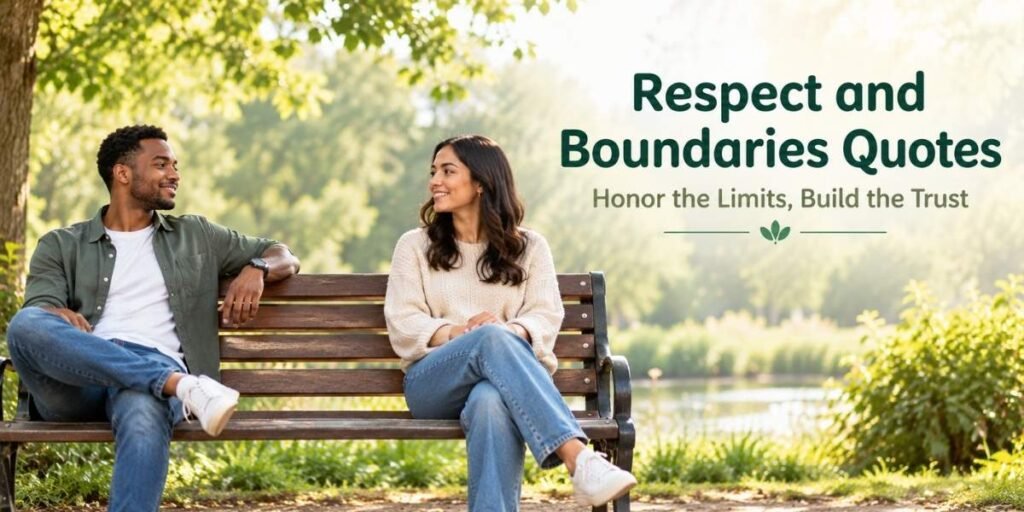 Respect and Boundaries Quotes