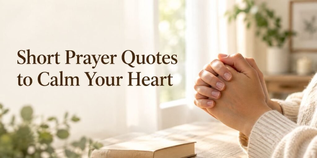 Short Prayer Quotes