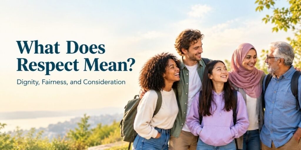 What Does Respect Mean
